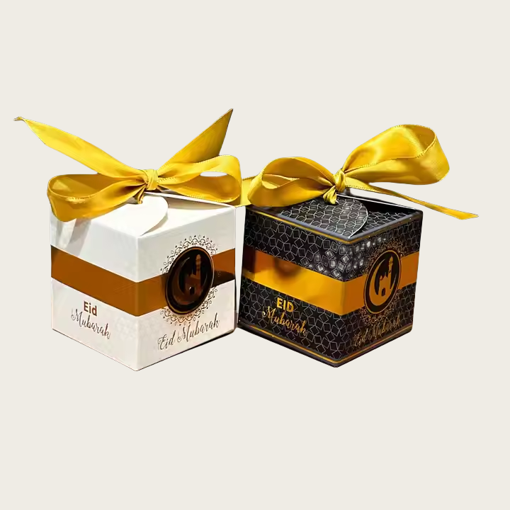 Eid Mubarak Candy Packaging Gift Box - Festive Customized Instagram Style