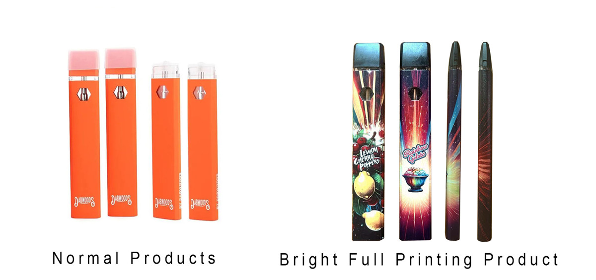Bright Technology Bring the Full Printing on the Vape and 510 Thread Battery01